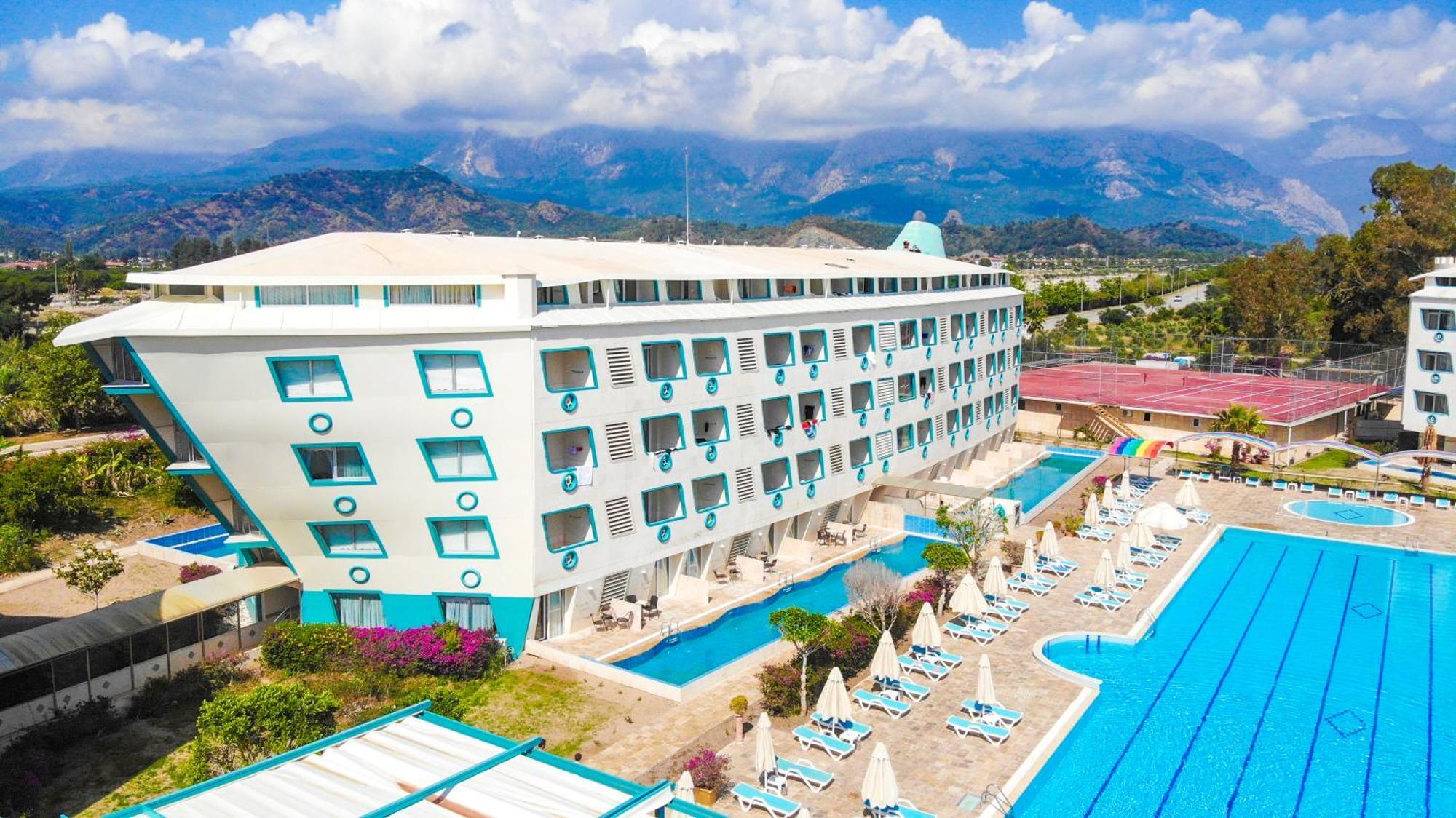 Daima Biz Hotel - Dolusu Aquapark Access Kemer Extérieur photo